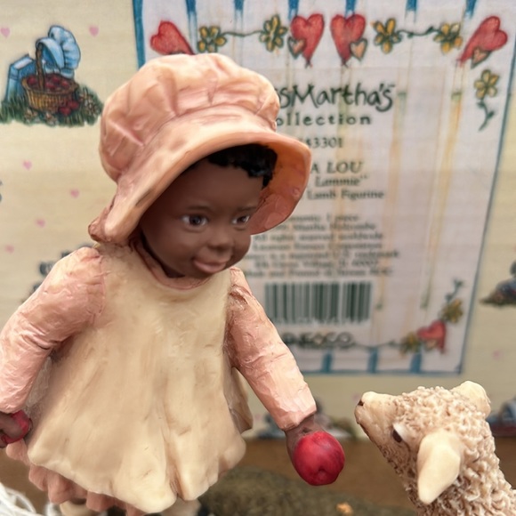 NWT ENESCO 1991 Miss Martha's Collection, Sara Lou, “Here Lammie" 443301 - Picture 3 of 12